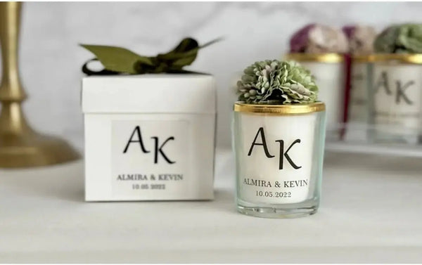 Bougie parfumée naturelle en verre — fabrication artisanale | CréaBySana
