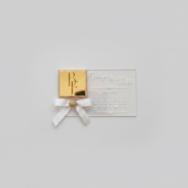 Tableau plexiglass personnalisé — calendrier cadeau élégant | Créa By Sana