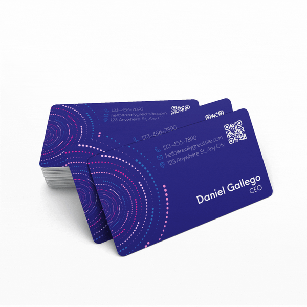 Carte commerciale personnalisée — design moderne impression premium | CréaBySana