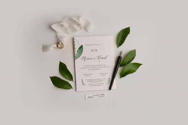 Faire-part personnalisé mariage — lot 100 pièces minimum | CréaBySana