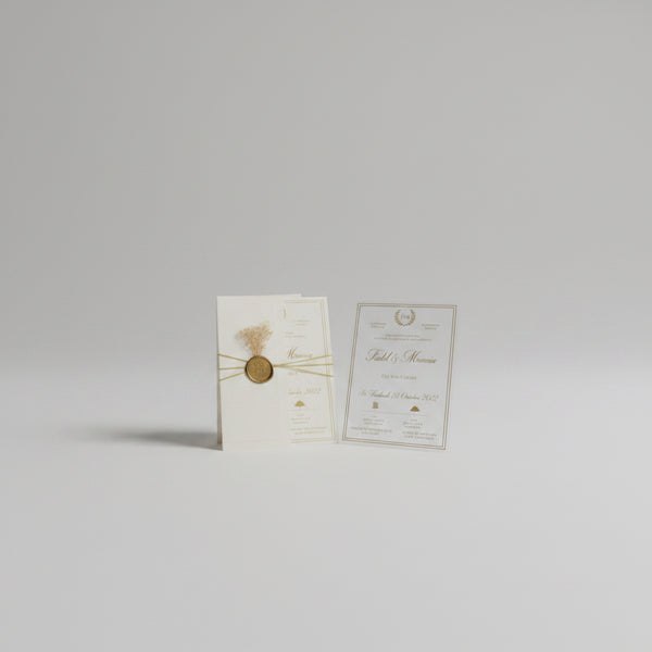 Carte invitation Lola personnalisée — lot 100 pièces mariage | CréaBySana