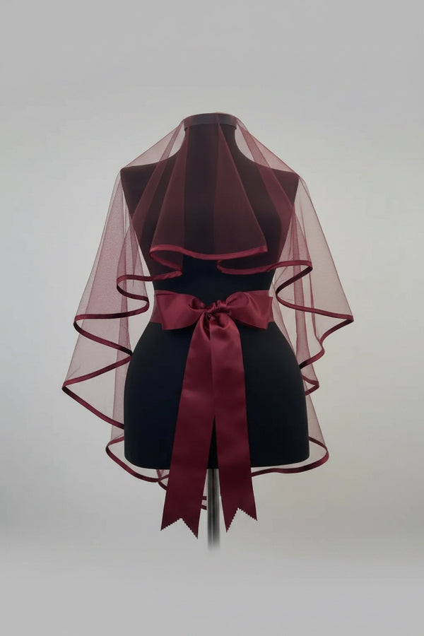 Ensemble voile de mariée dentelle guipure — élégance cérémonie | Créa By Sana