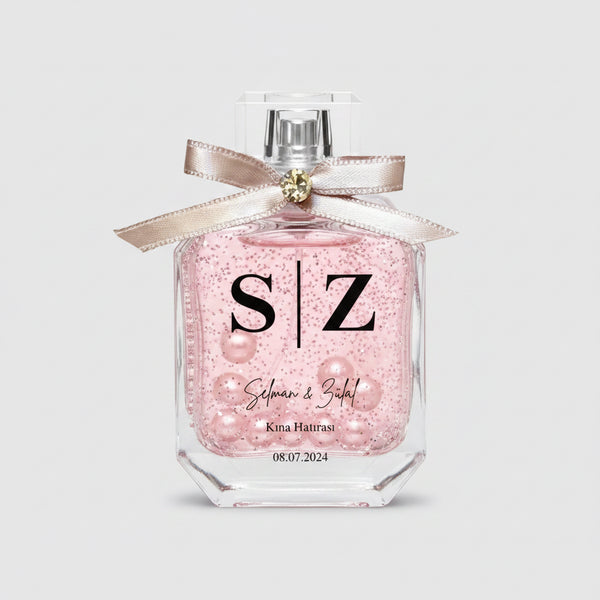 Fiole personnalisée eau de cologne — cadeau invité mariage | CréaBySana