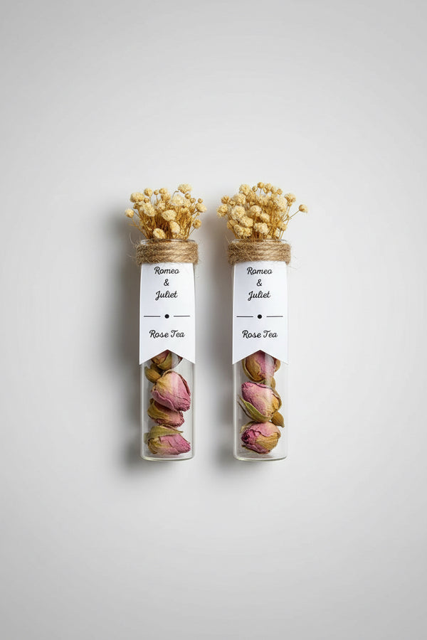 Petite fiole verre créations événements — cadeau invité | CréaBySana