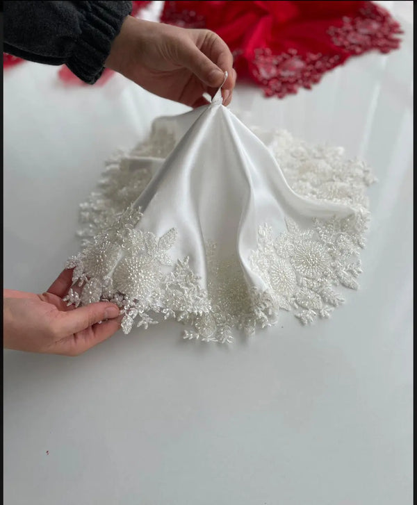 Mouchoir de danse oriental mariage — accessoire festif | Créa By Sana