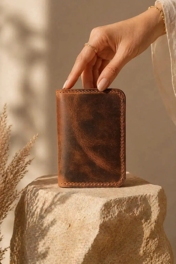 Portefeuille personnalisé homme cuir — cadeau unique et durable | CréaBySana
