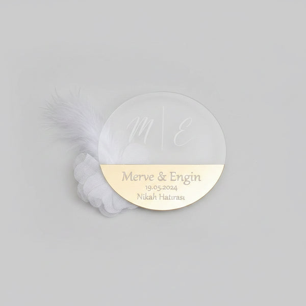 Magnet personnalisé mariage — souvenir aimanté unique | CréaBySana