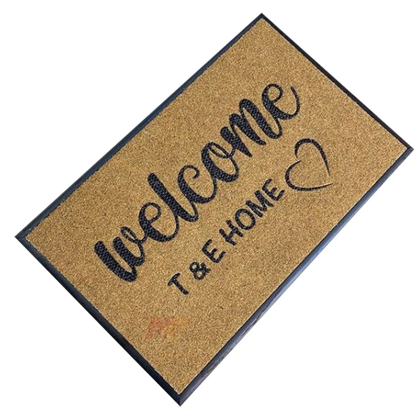 Paillasson Personnalisé avec Nom ou Message - Tapis d’Entrée