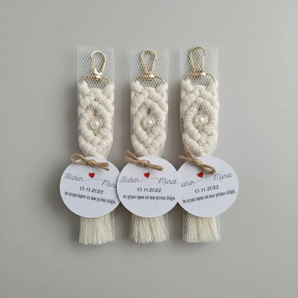 Porte-clés originaux personnalisés mariage événement — cadeau | CréaBySana