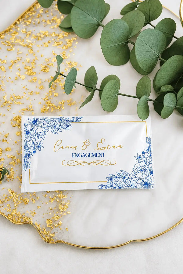 Rince-doigt mariage personnalisé — cadeau invité raffiné | CréaBySana