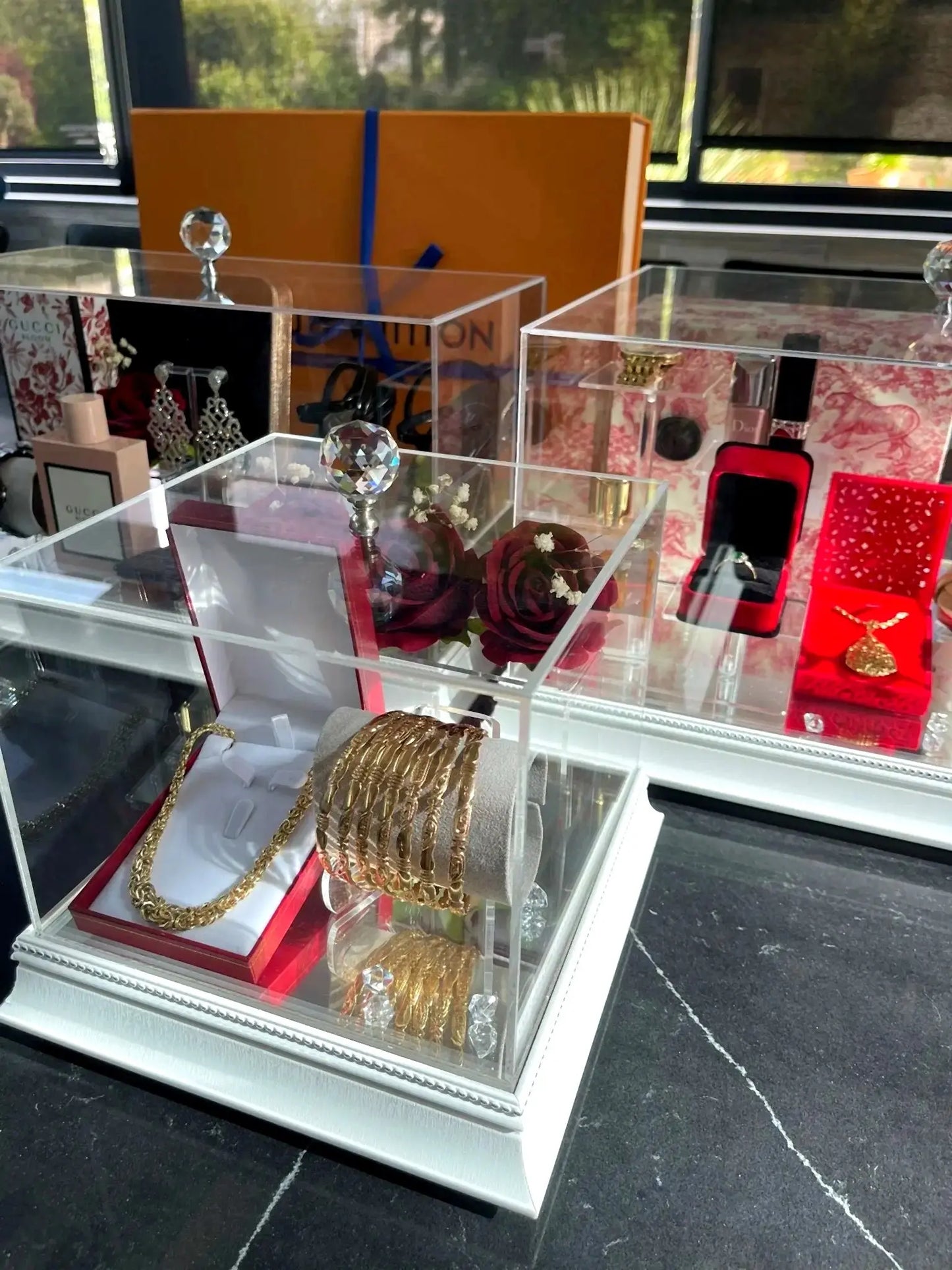 Trousseau de mariage personnalisé en plexiglass | CréaBySana CréaBySana