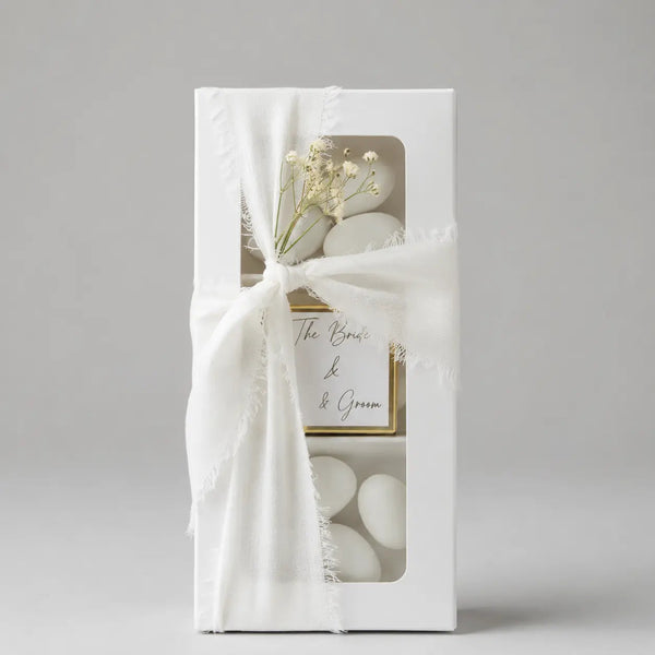 Boîte à Dragées Mariage Personnalisée – Cadeau Invité dragées CréaBySana