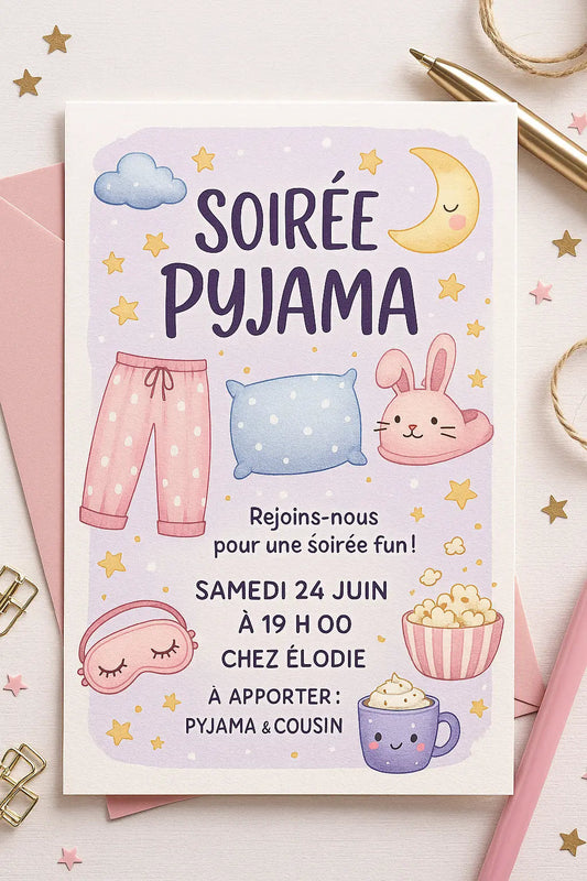 Carte-d-invitation-pour-soirée-pyjama-15-idées-originales-pour-une-nuit-inoubliable CréaBySana