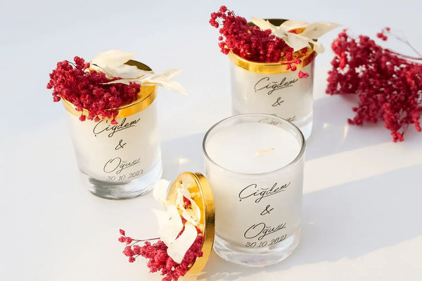 Bougie personnalisée sur mesure - CréaBySana