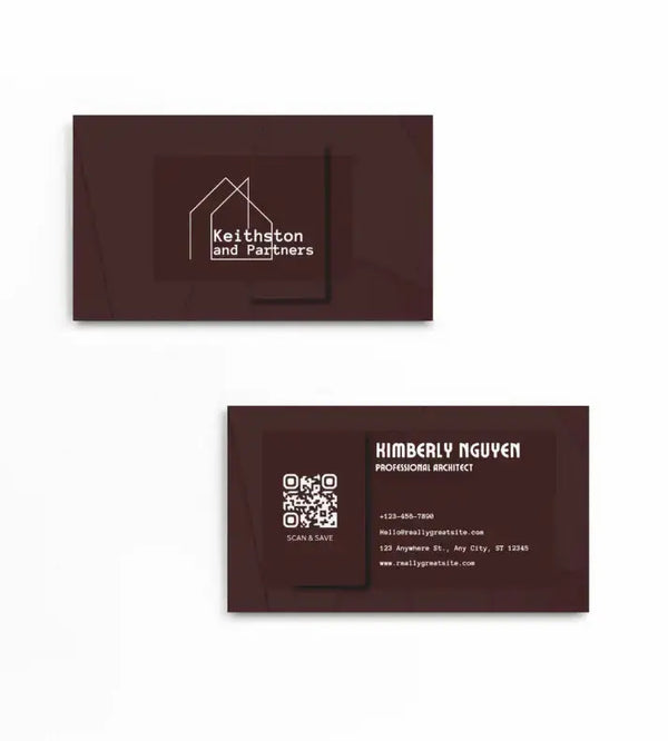 Carte de Visite Personnalisée — Impression Cartes de Visite Professionnelles Pas Cher