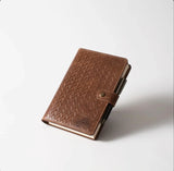 Bloc-note cuir personnalisé logo — cadeau professionnel | CréaBySana