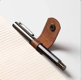 Carnet cuir gravé logo entreprise — cadeau original | CréaBySana