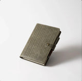 Carnet cuir personnalisé logo gravure — cadeau professionnel | CréaBySana