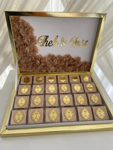 Coffret chocolats mariage personnalisé — alliance douceur élégance | CréaBySana