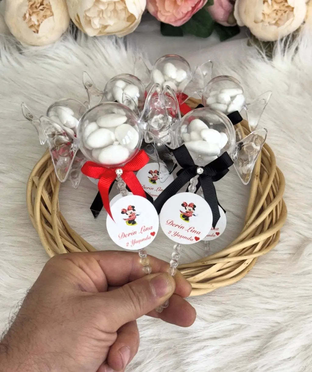 Bonbonnière Baptême Personnalisée – Cadeau Invité Original avec Dragées CréaBySana