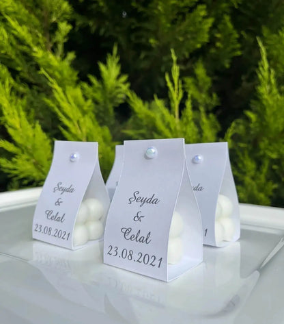 🕯️ Bougie Invité Mariage Personnalisée – Cadeau d’invité élégant CréaBySana