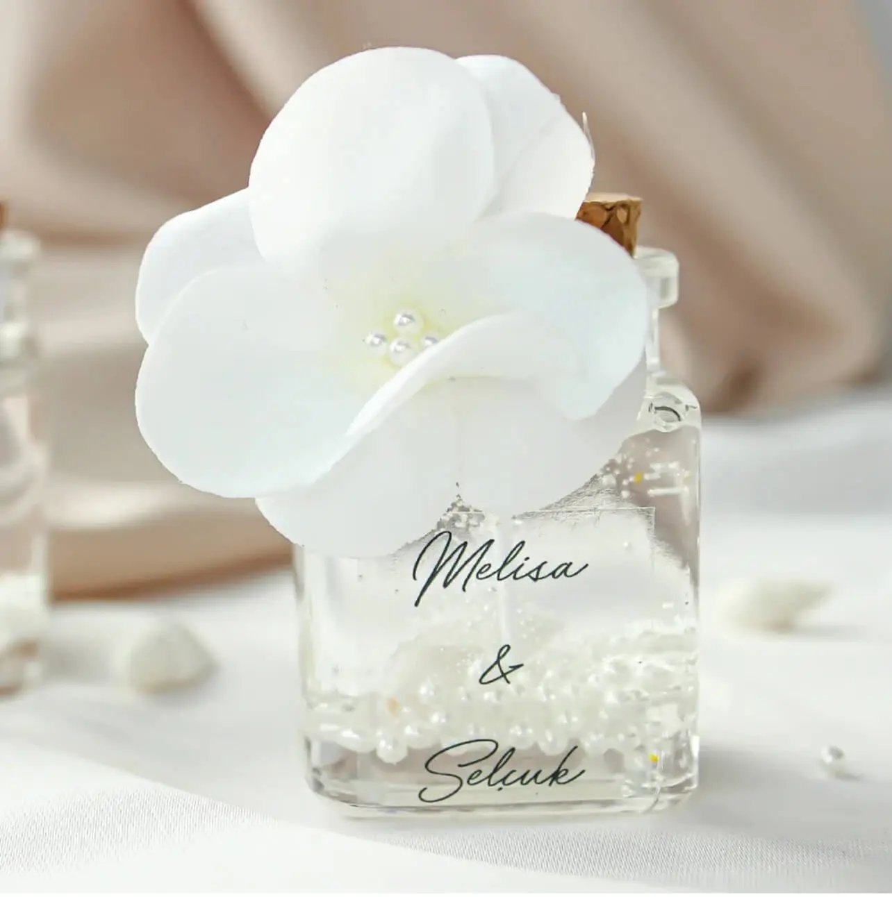 Bougie publicitaire avec personnalisation – Mariage, entreprise & cadeaux invités CréaBySana