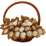 Bougies florales personnalisées — cadeau invité mariage chic | Créa By Sana