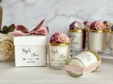 Bougie naturelle parfumée artisanale — cadeau bien-être | CréaBySana