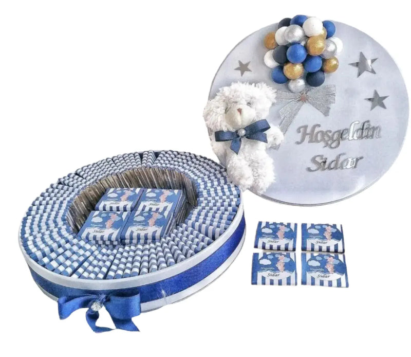 Cadeau naissance personnalisé — coffret bébé artisanal | CréaBySana