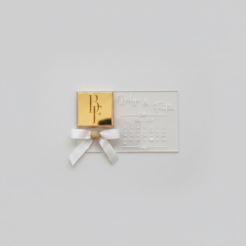 Tableau plexiglass personnalisé — calendrier cadeau élégant | Créa By Sana