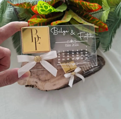 Calendrier plexi et son chocolat CréaBySana