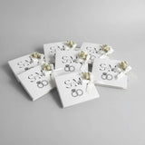 Carré chocolat personnalisé mariage baptême — cadeau invité | CréaBySana