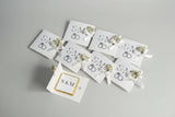 Carré chocolat mariage personnalisé — cadeau invité artisanal | CréaBySana