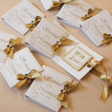 Un carré chocolat mariage personnalisé — cadeau invité | CréaBySana