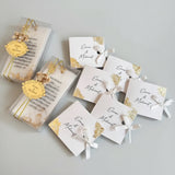 Carrés gourmands mariage personnalisés — souvenir invité | CréaBySana