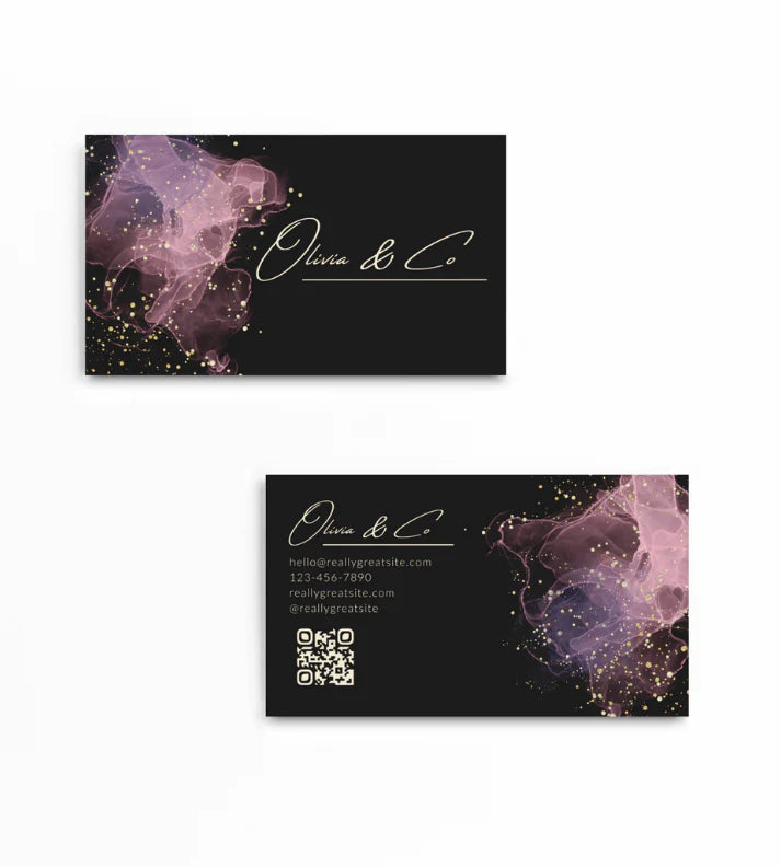 Carte Commerciale Personnalisée – Design Élégant & Moderne pour Entreprises, Artistes et Marques de Luxe - CréaBySana