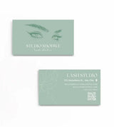 Carte commerciale personnalisée luxe — artiste entreprise | Créa By Sana