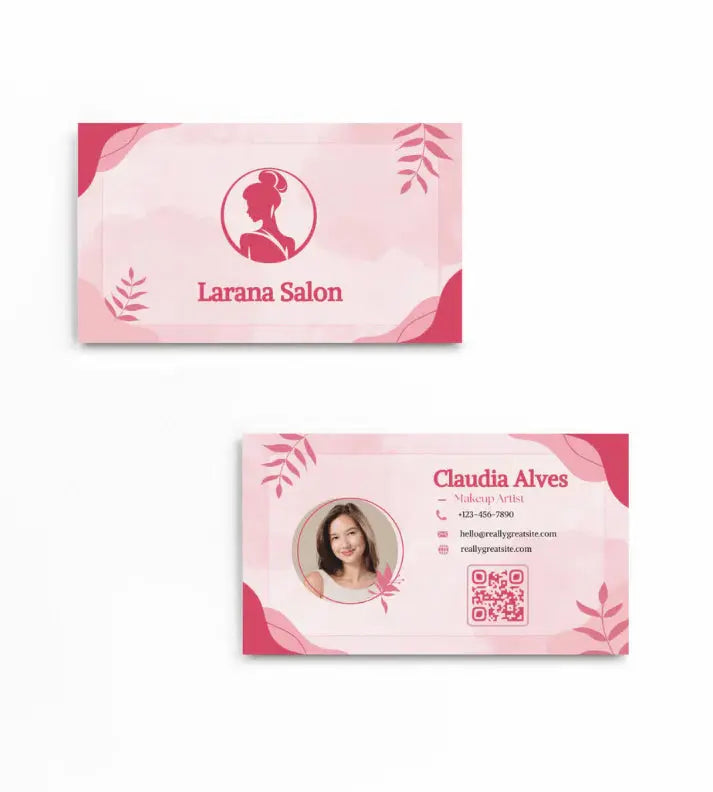 Carte commerciale élégante personnalisée — impression moderne | Créa By Sana