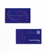 Carte commerciale design moderne personnalisée — impression qualité | CréaBySana