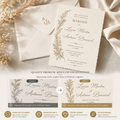 Carte d'Invitation Personnalisée | CréaBySana CréaBySana