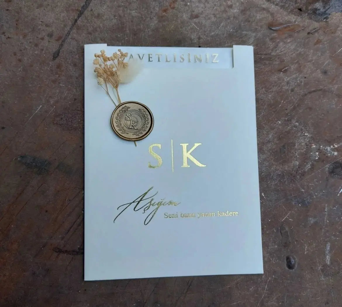 Carte d’invitation Carla (100 pièces minimum) CréaBySana