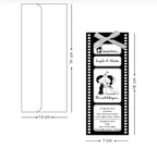 Carte d’invitation à personnaliser (100 pièces minimum) CréaBySana