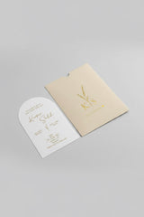 Invitation mariage Zara personnalisée — design élégant | CréaBySana