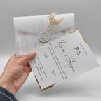 Invitation mariage Zoé personnalisée — modèle élégant | CréaBySana