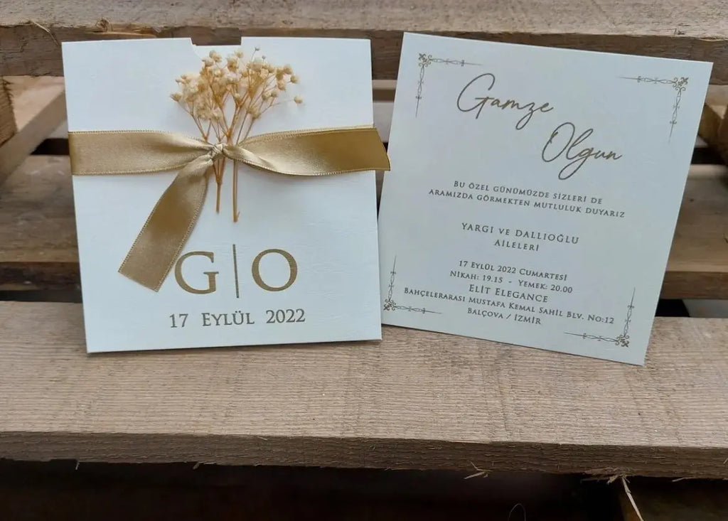 Carte d’invitation Zola (100 pièces minimum) CréaBySana