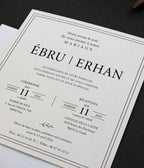Invitation élégante mariage personnalisée — design premium | CréaBySana
