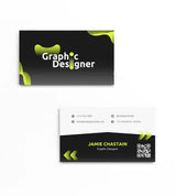 Carte visite graphiste design créatif — impression premium | CréaBySana