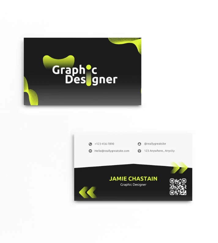 Carte de Visite Graphiste Personnalisée – Design Créatif, Moderne & Impression Premium pour Professionnels du Design - CréaBySana