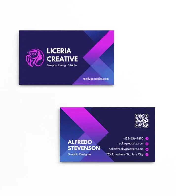 Carte de Visite Graphiste Personnalisée – Design Créatif, Moderne & Impression Premium pour Professionnels du Design - CréaBySana