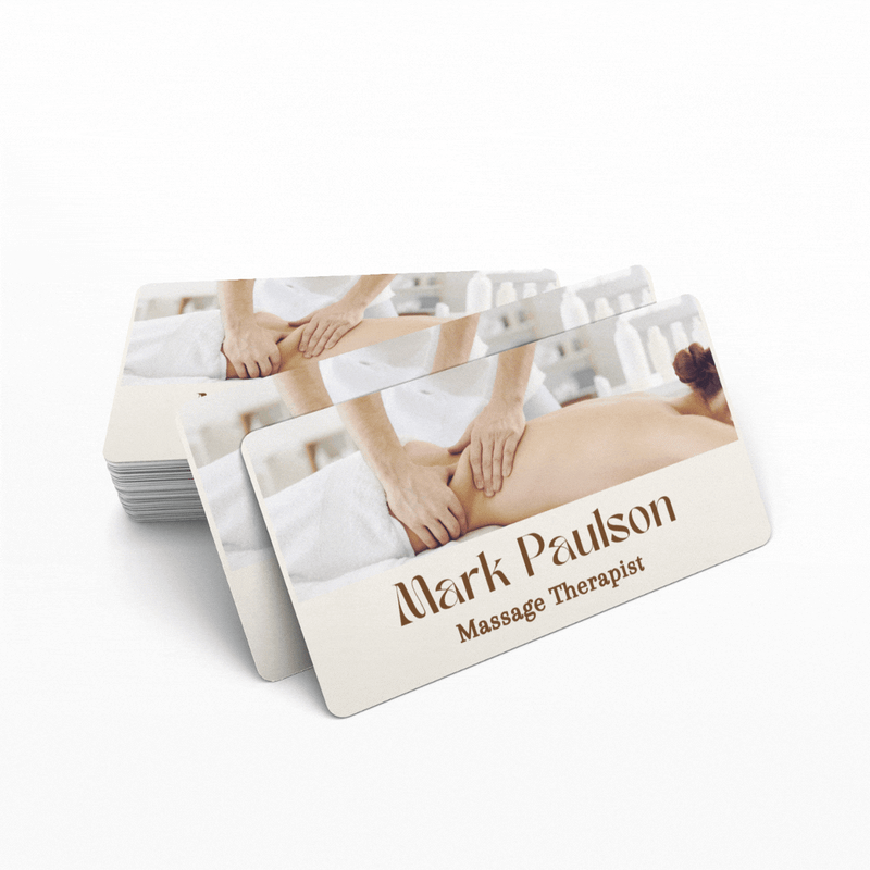 Carte visite kiné sport personnalisée — design professionnel | CréaBySana